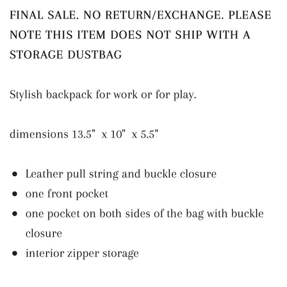 Made Leather  Co Bookbag 🎒 - Picture 7 of 7